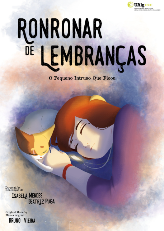 Capa da curta-metragem Ronronar de Lembranças - O Pequeno Intruso que ficou